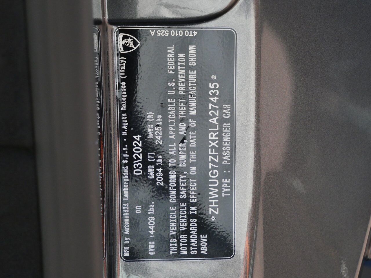 2024 Lamborghini Huracan Sterrato Base Base Lawrence KS