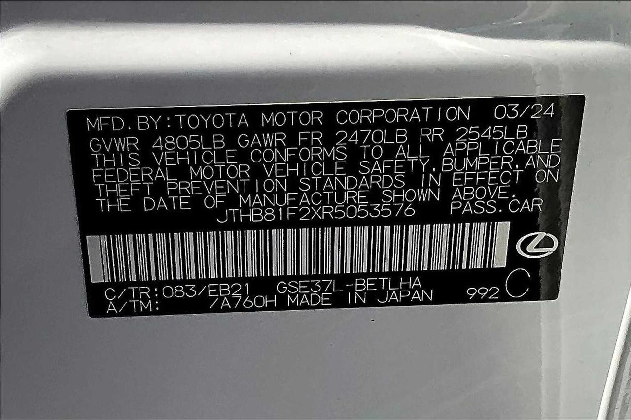 2024 Lexus IS F SPORT Design Roseville CA