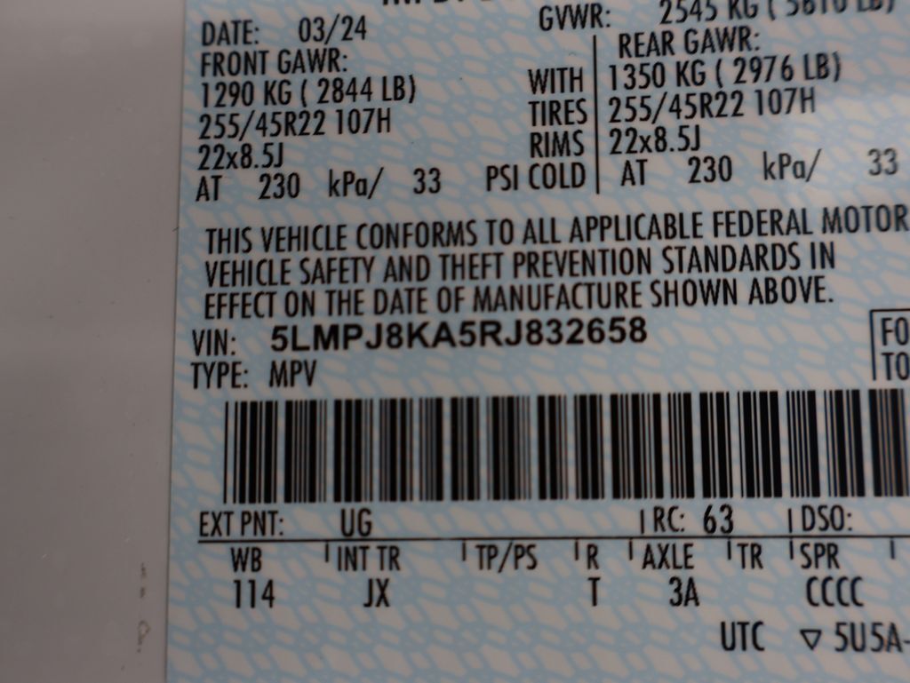 2024 Lincoln Nautilus Reserve San Clemente CA