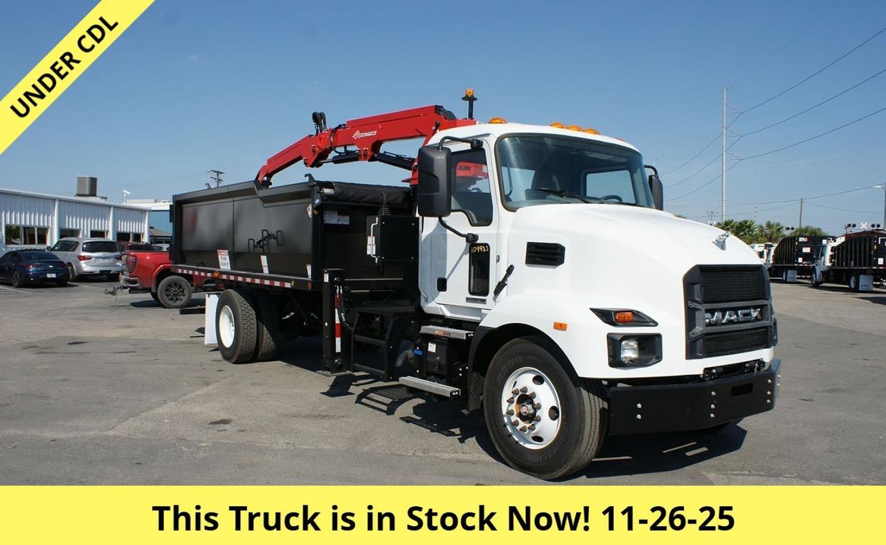 2024 Mack MD6 20 Yard Pac Mac HJ Grapple Truck Tampa FL 2024 Mack MD6 20 Yard Pac Mac HJ Grapple Truck Tampa FL
