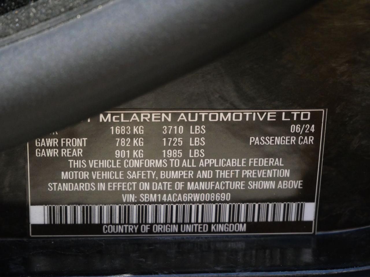 2024 McLaren 750S Performance Performance Lawrence KS