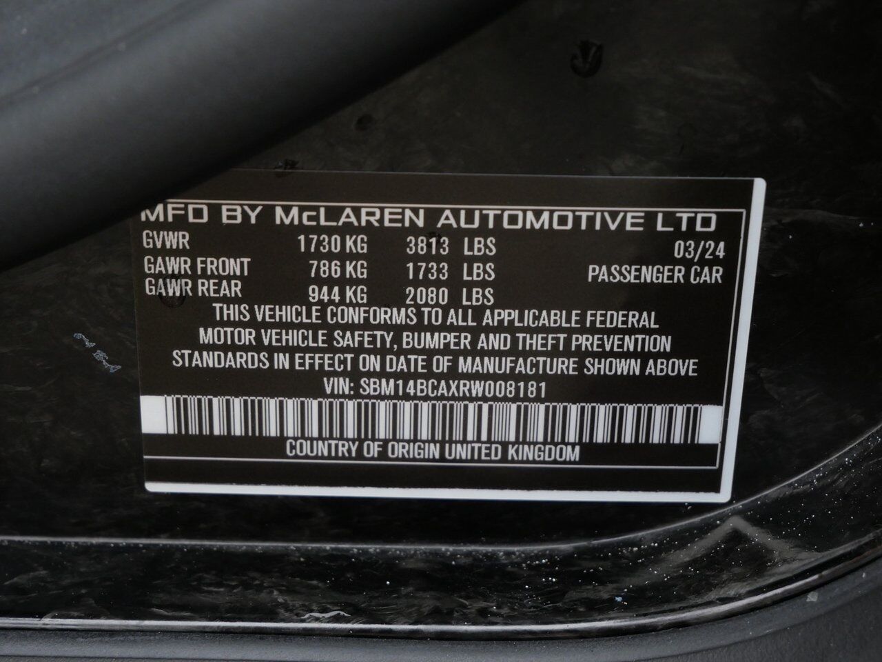 2024 McLaren 750S Spider Spider Lawrence KS