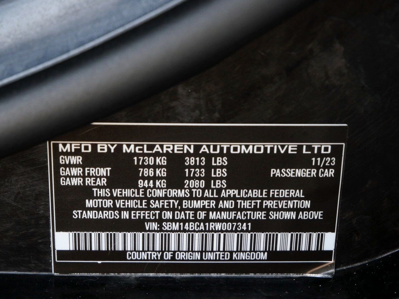 2024 McLaren 750S Techlux Techlux Lawrence KS
