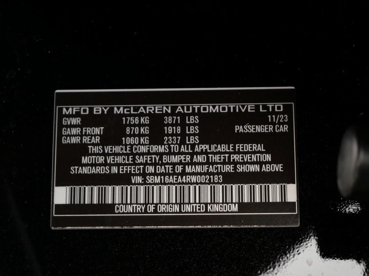 2024 McLaren Artura Performance Performance Lawrence KS