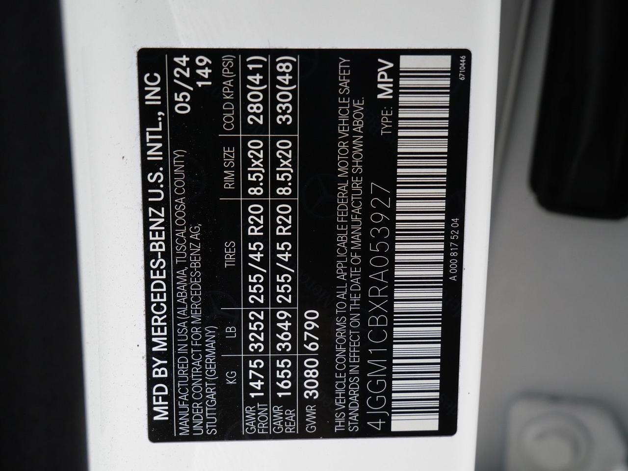 2024 Mercedes-Benz EQE 350 SUV 350 SUV Lawrence KS