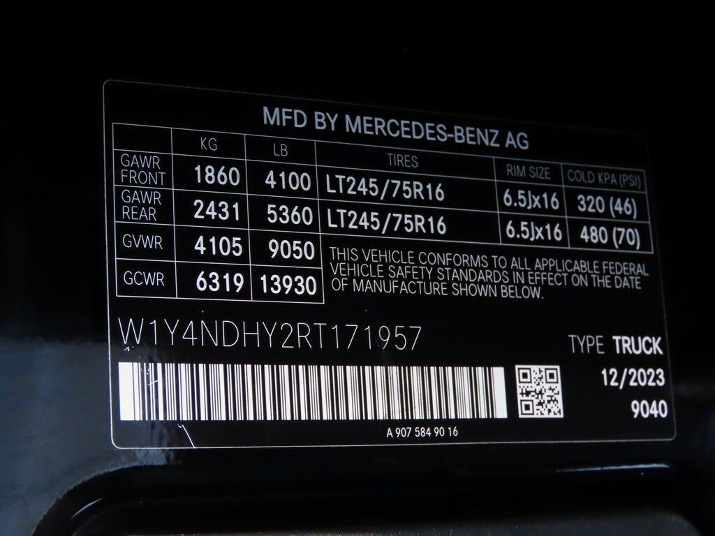 2024 Mercedes-Benz Sprinter 2500 Cargo 170 WB San Clemente CA