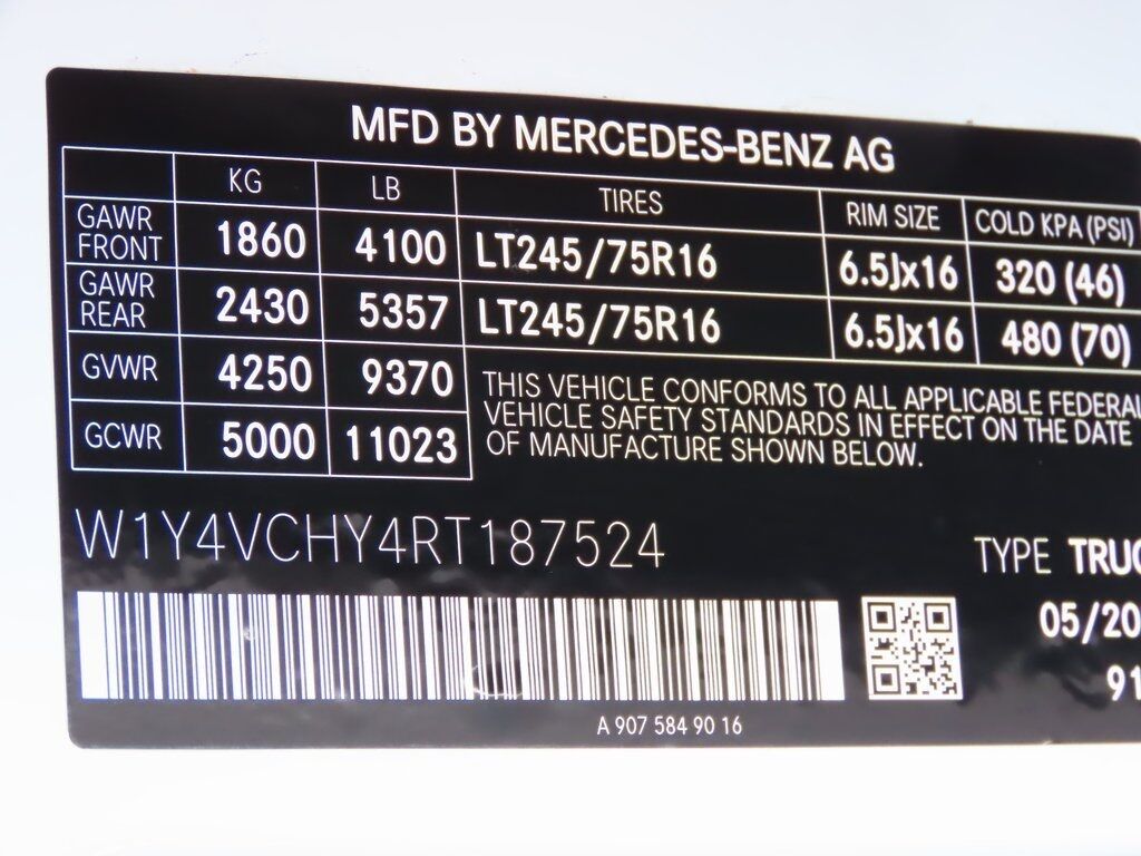 2024 Mercedes-Benz Sprinter 2500 Cargo 170 WB San Clemente CA