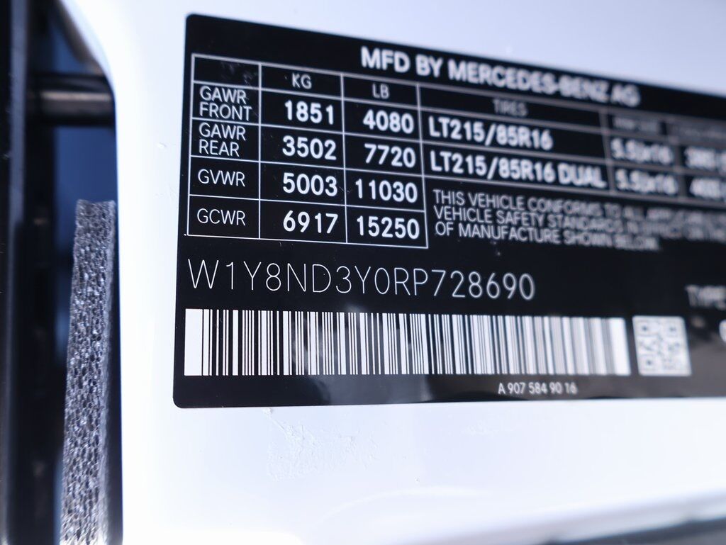 2024 Mercedes-Benz Sprinter 3500 Cargo 170 WB San Clemente CA