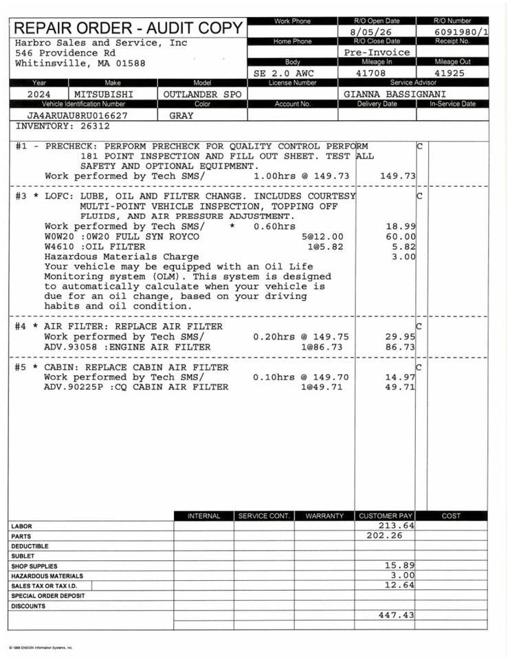 2024 Mitsubishi Outlander Sport SE Whitinsville MA 2024 Mitsubishi Outlander Sport SE Whitinsville MA