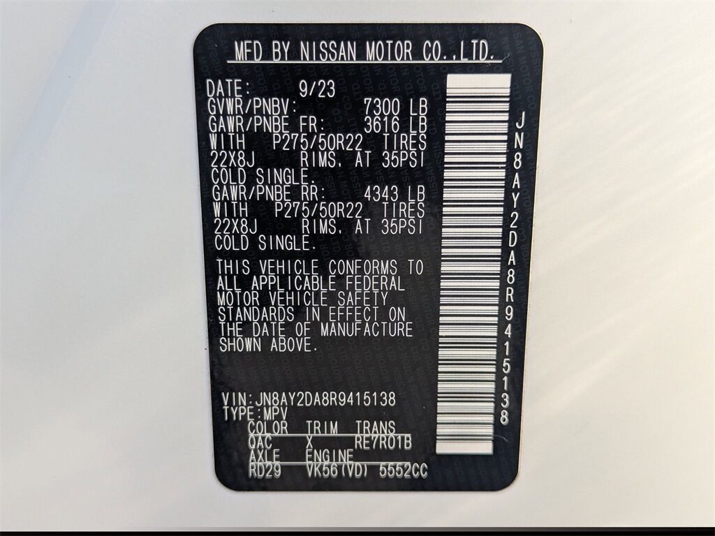 2024 Nissan Armada Platinum Kennesaw GA 2024 Nissan Armada Platinum Kennesaw GA