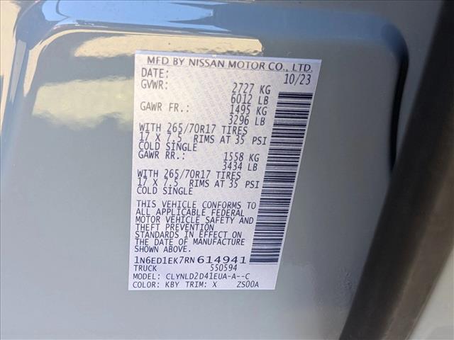 2024 Nissan Frontier PRO-4X Roseville CA