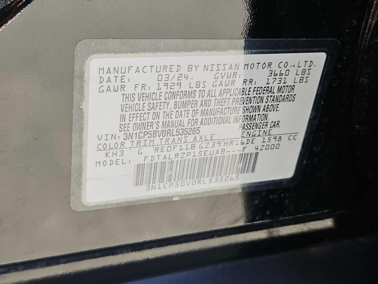 2024 Nissan Kicks S Irving TX