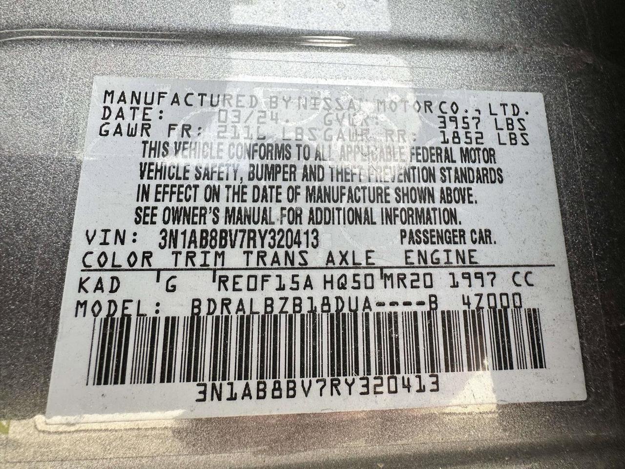 2024 Nissan Sentra S San Clemente CA