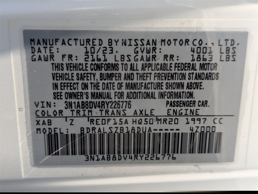 2024 Nissan Sentra SR Kennesaw GA 2024 Nissan Sentra SR Kennesaw GA