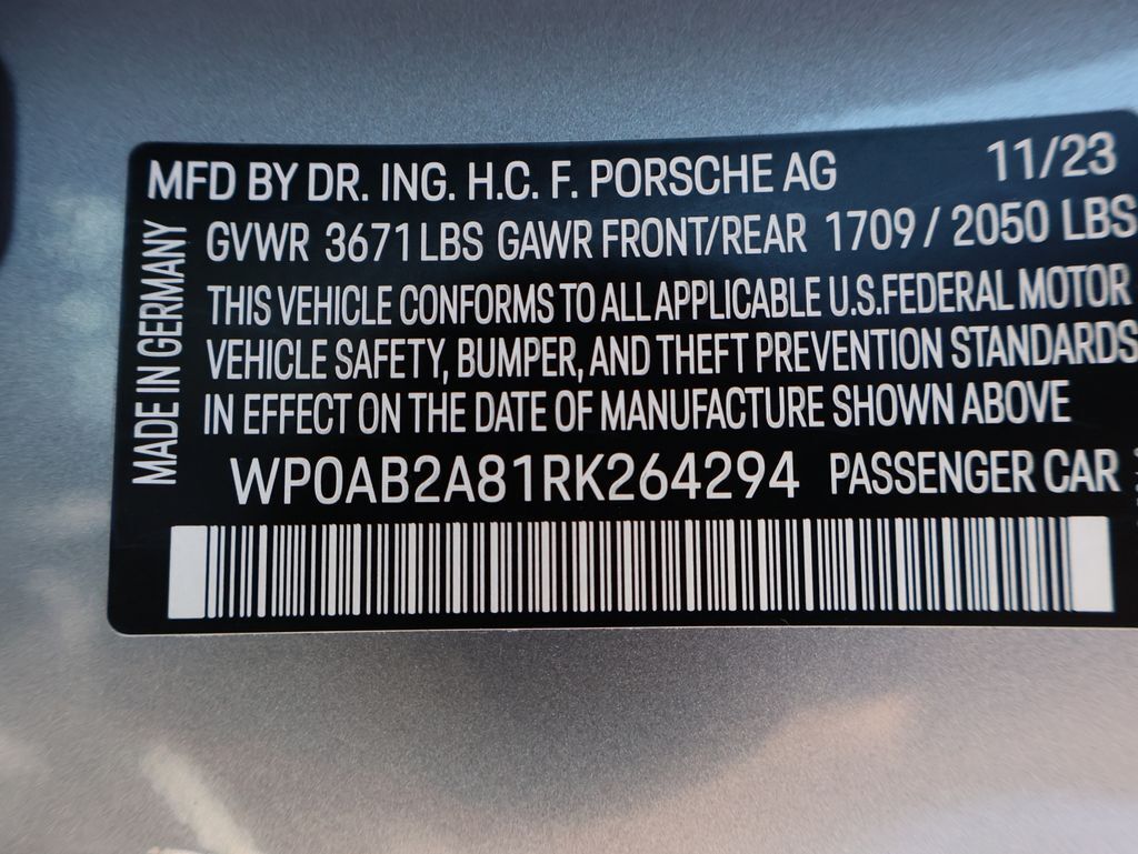 2024 Porsche 718 Cayman S San Clemente CA