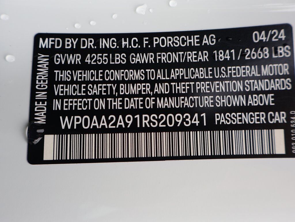 2024 Porsche 911 Carrera T San Clemente CA