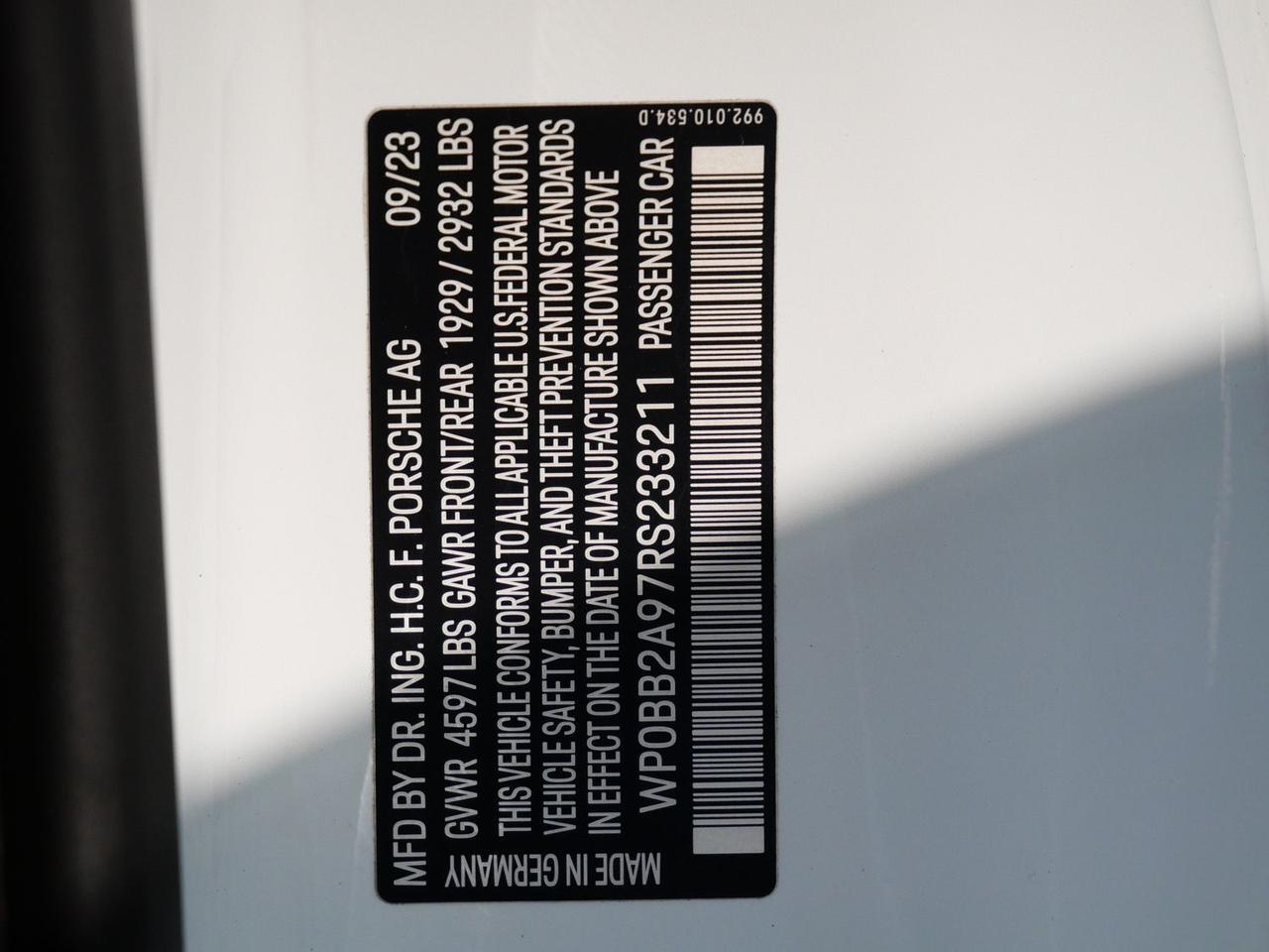 2024 Porsche 911 Targa 4 GTS Targa 4 GTS Lawrence KS