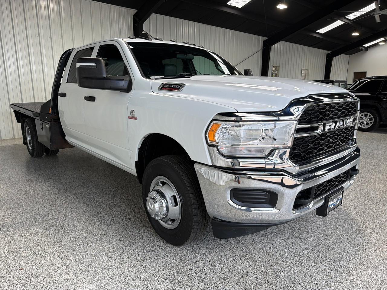 2024 Ram 3500 Chassis Cab Tradesman, 4x4, C&M 9ft 4in RD Flatbed w/ Toolboxes, 8.4in Screen, Max Tow, New Tires Houston TX 2024 Ram 3500 Chassis Cab Tradesman, 4x4, C&M 9ft 4in RD Flatbed w/ Toolboxes, 8.4in Screen, Max Tow, New Tires Houston TX