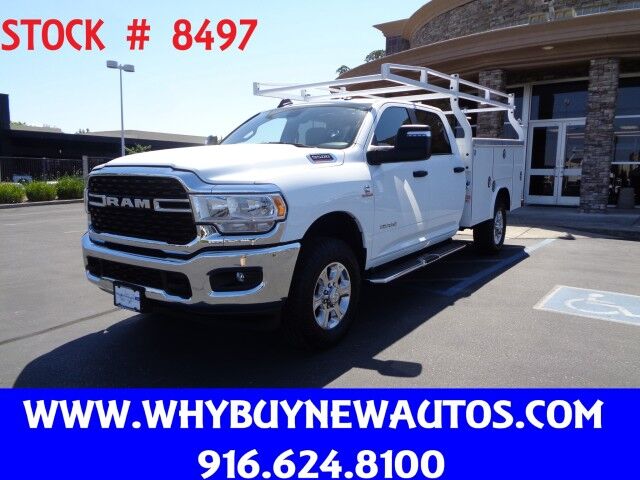 2024 Ram 3500 Utility ~ Crew Cab ~ 4x4 ~ Diesel ~ Rack ~ Only 30K Miles! 2024 Ram 3500 Utility ~ Crew Cab ~ 4x4 ~ Diesel ~ Rack ~ Only 30K Miles!