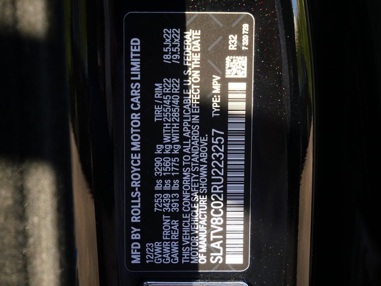 2024 Rolls-Royce Cullinan Black Badge Black Badge Lawrence KS