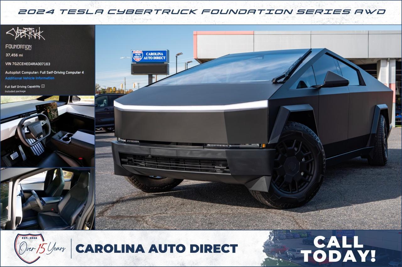 2024 Tesla Cybertruck Foundation Series AWD / Full Self Driving PKG! 2024 Tesla Cybertruck Foundation Series AWD / Full Self Driving PKG!