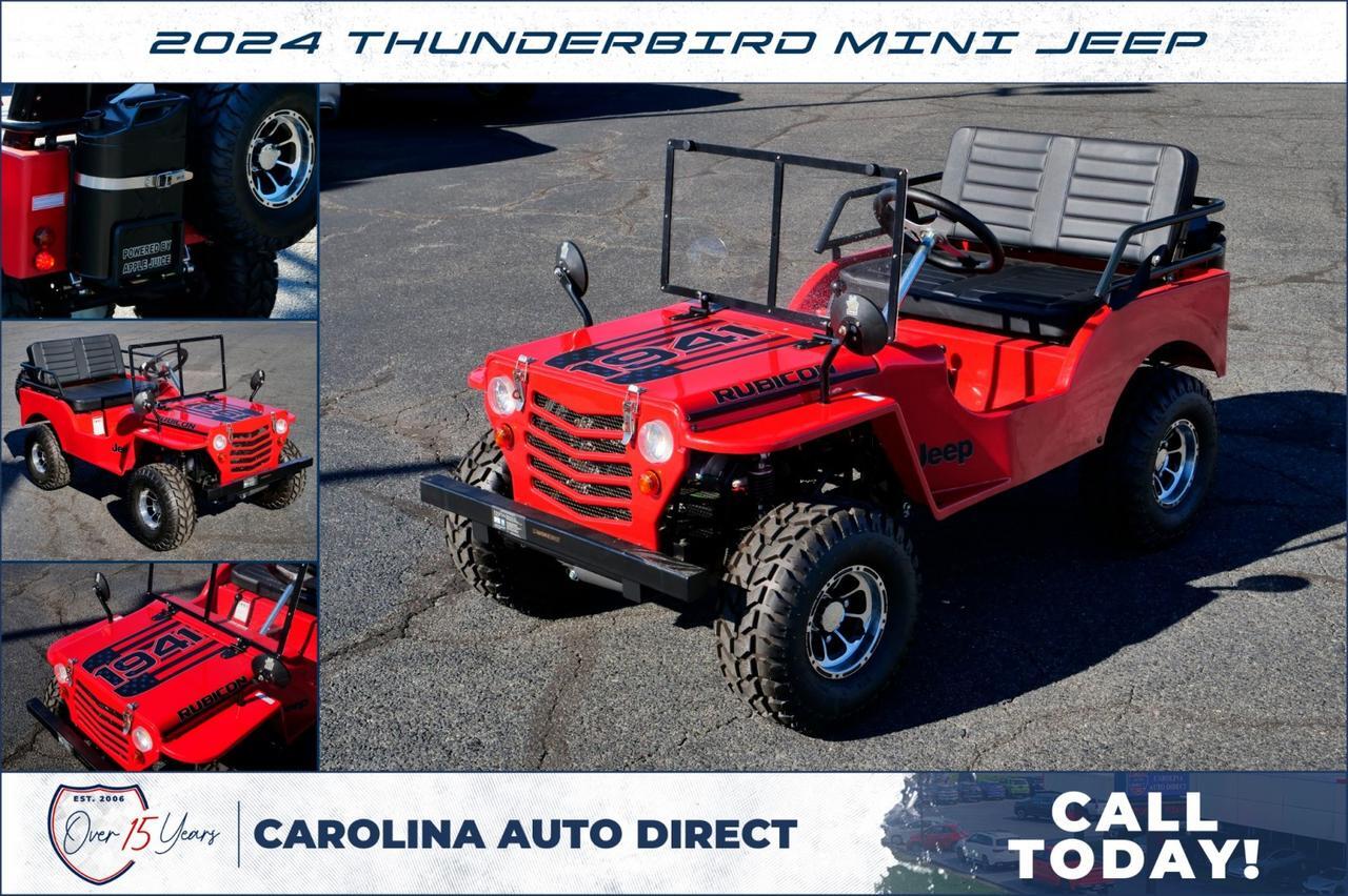 2024 Thunderbird Thunderbird Mini Jeeps / IN-STOCK / WONT LAST LONG! 2024 Thunderbird Thunderbird Mini Jeeps / IN-STOCK / WONT LAST LONG!