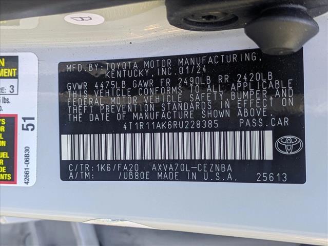 2024 Toyota Camry LE Roseville CA