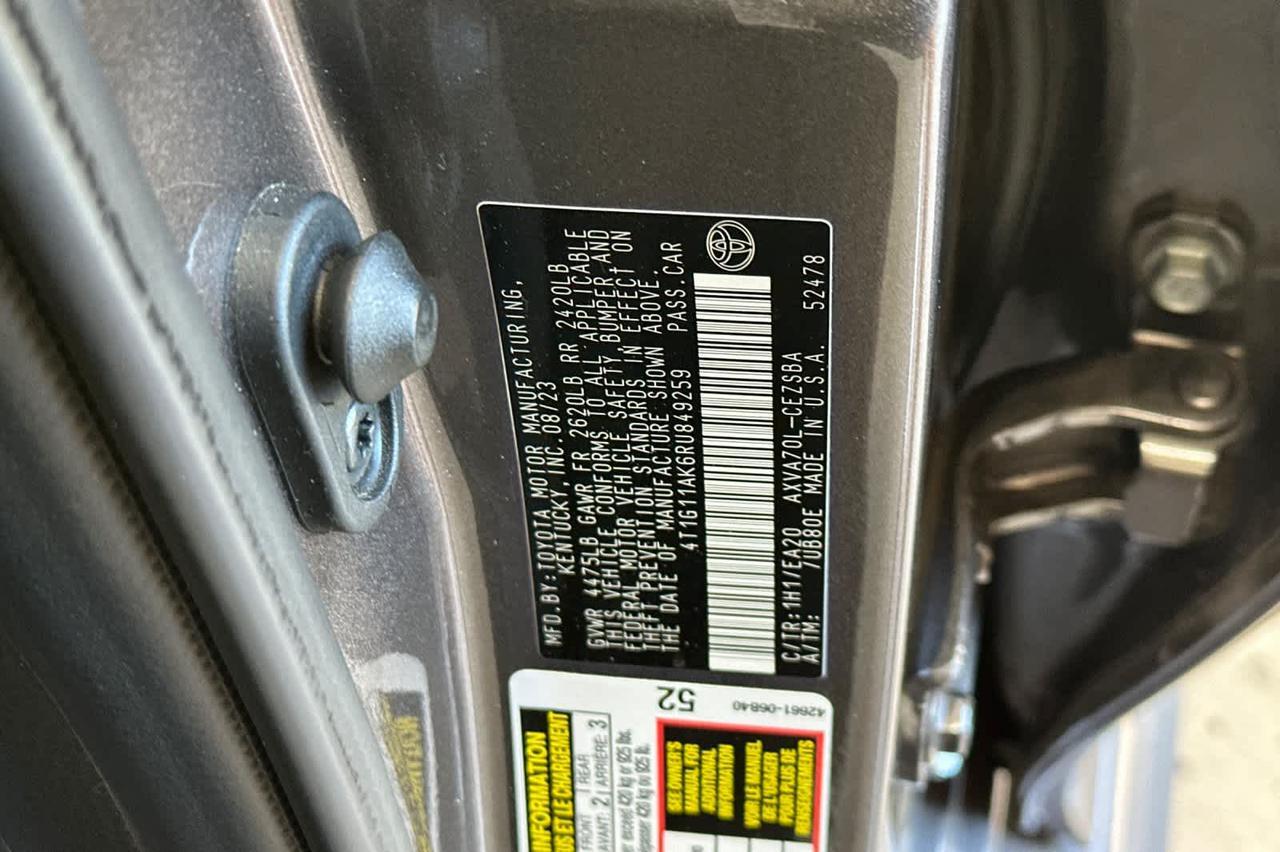 2024 Toyota Camry SE Roseville CA