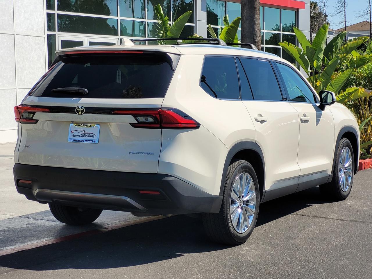 2024 Toyota GRAND HIGHLANDER PLATINUM AWD Vacaville CA 2024 Toyota GRAND HIGHLANDER PLATINUM AWD Vacaville CA