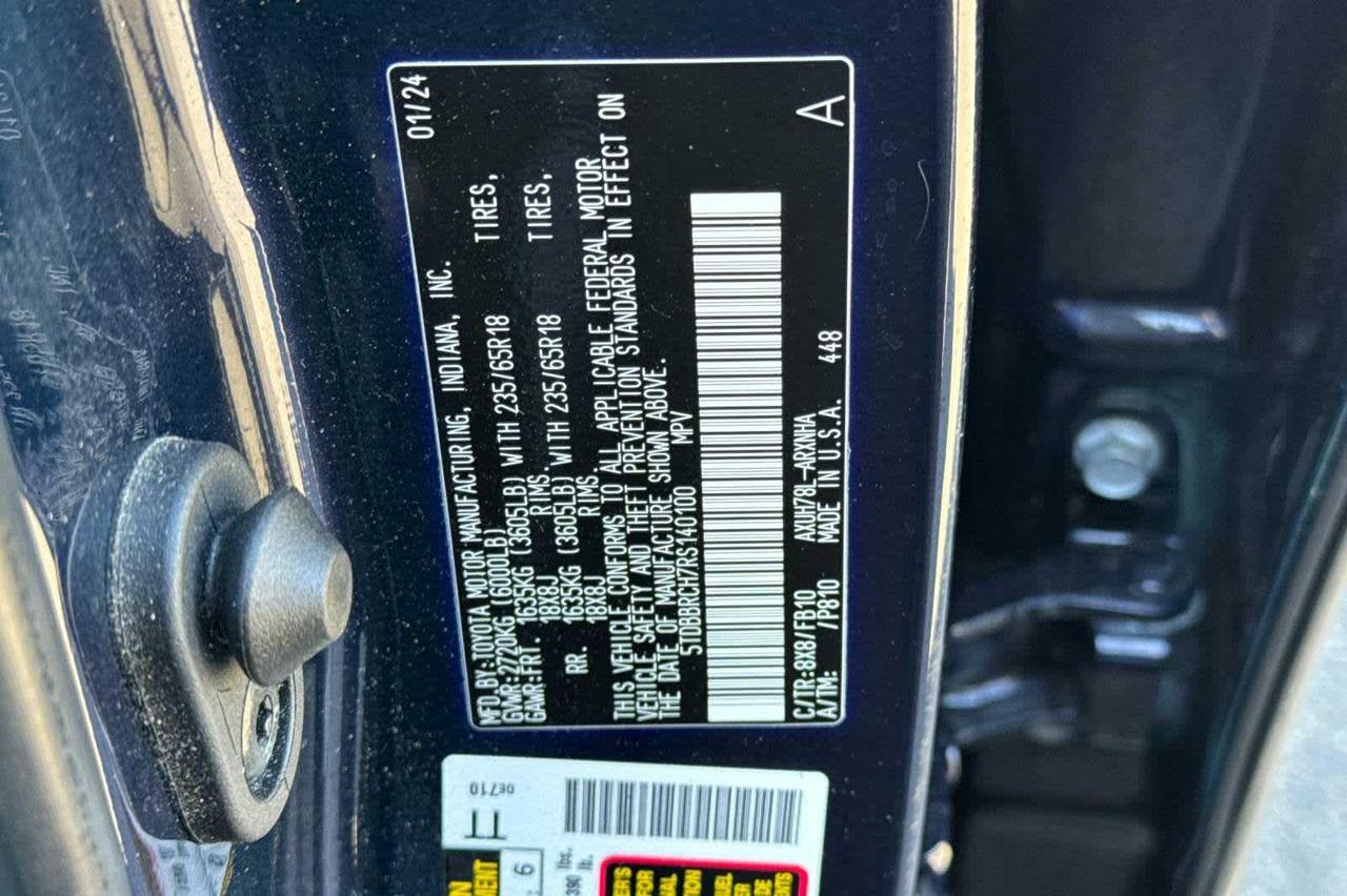 2024 Toyota Highlander Hybrid LE Roseville CA