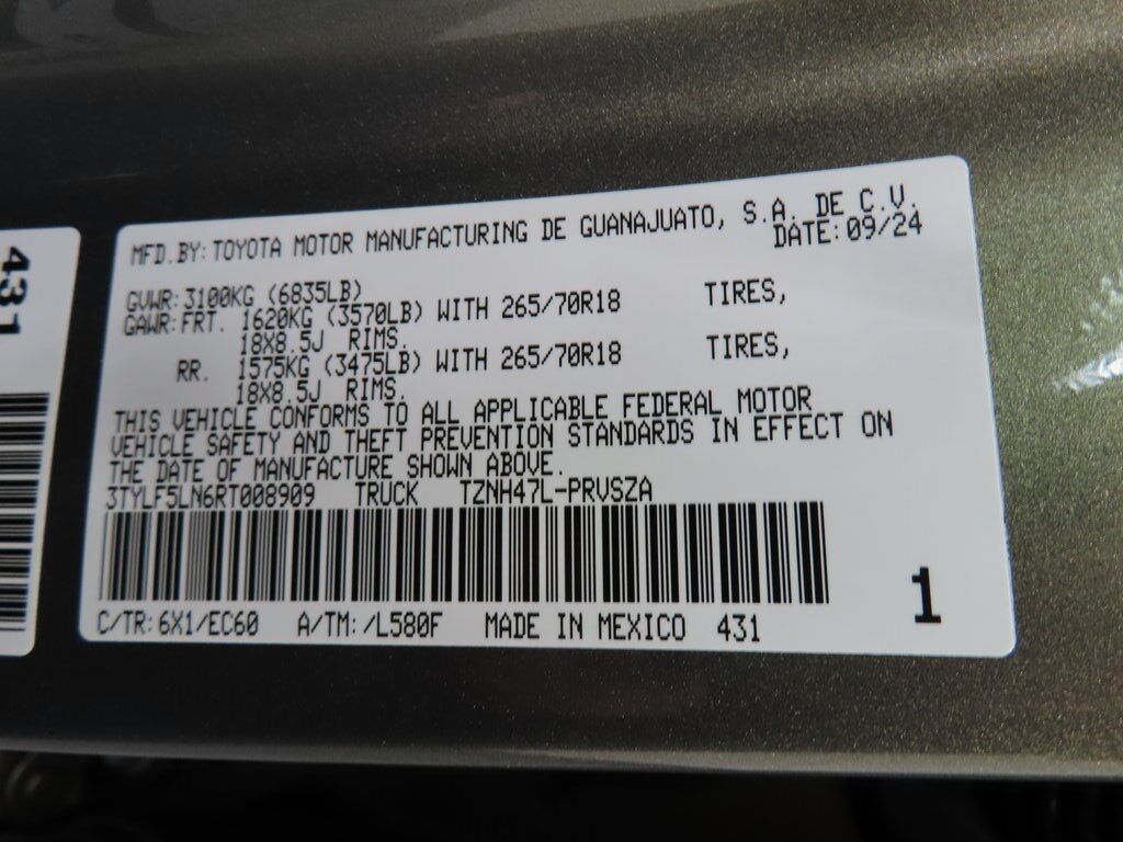 2024 Toyota Tacoma Hybrid 4x4 Crew Cab Trailhunter Fond du Lac WI 2024 Toyota Tacoma Hybrid 4x4 Crew Cab Trailhunter Fond du Lac WI