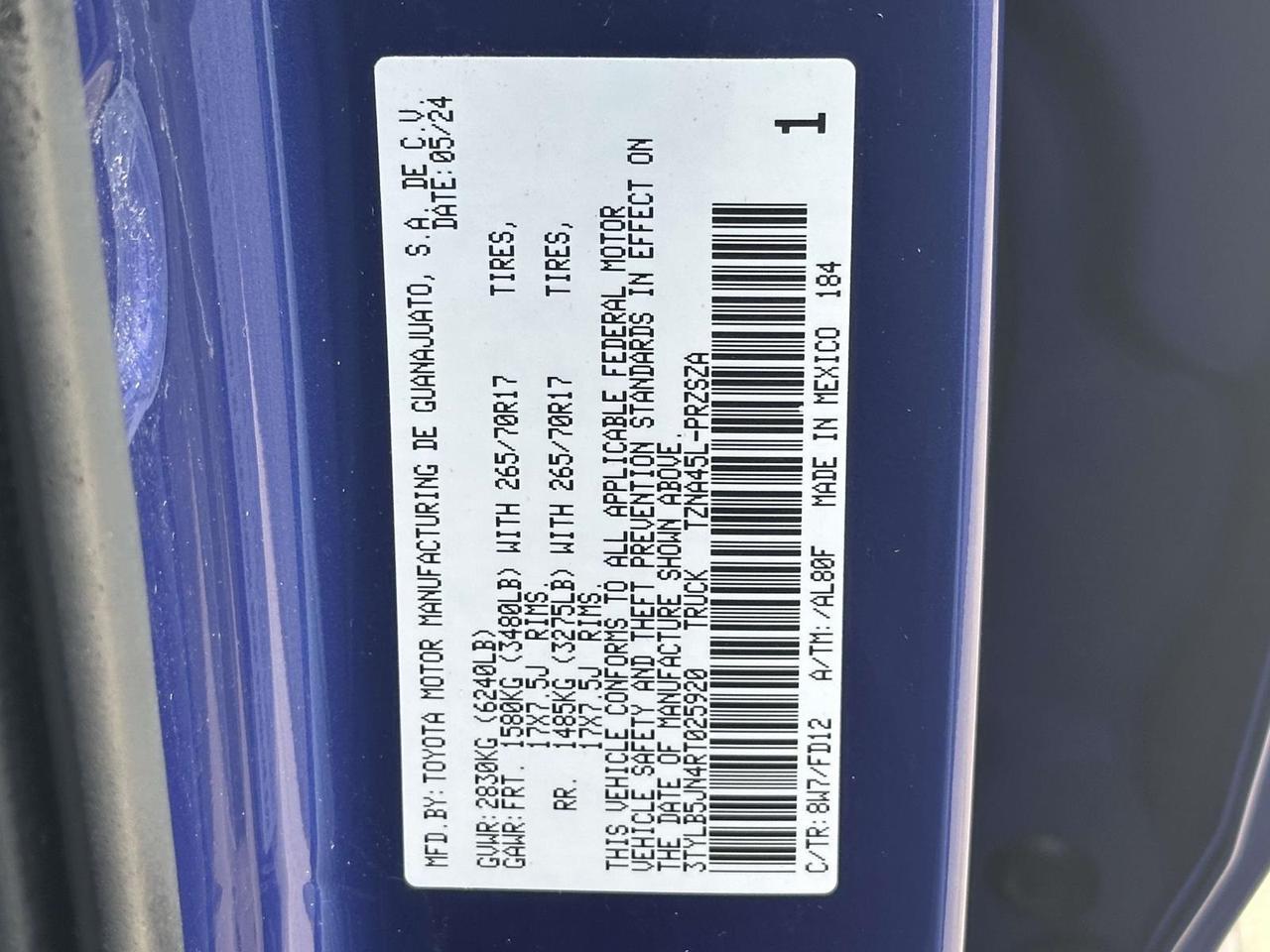 2024 Toyota Tacoma Limited Woodbridge VA