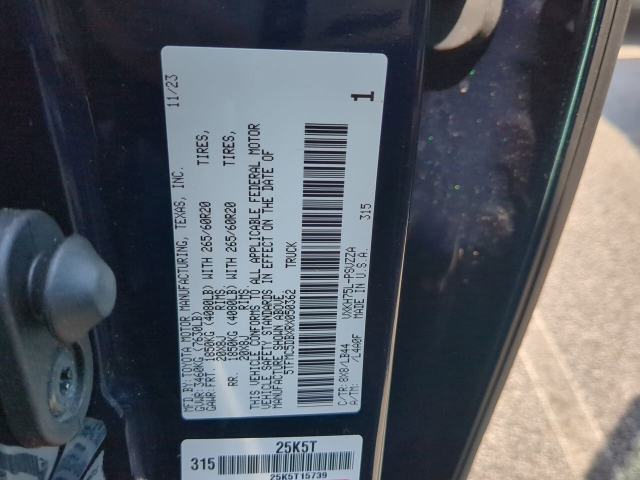 2024 Toyota Tundra 4WD 1794 Edition Hybrid Appleton WI