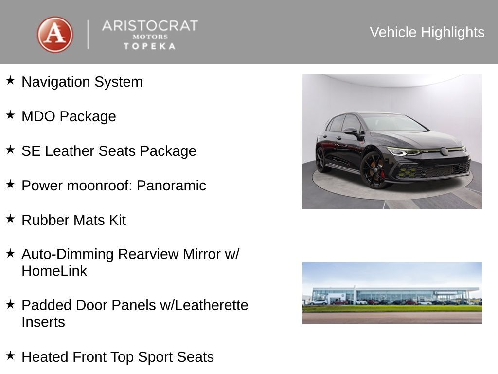 2024 Volkswagen Golf GTI SE
