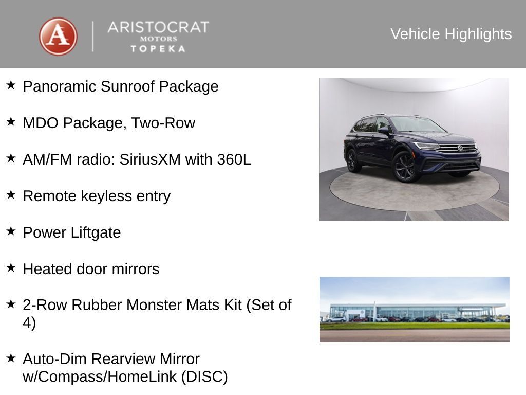 2024 Volkswagen Tiguan 2.0T SE