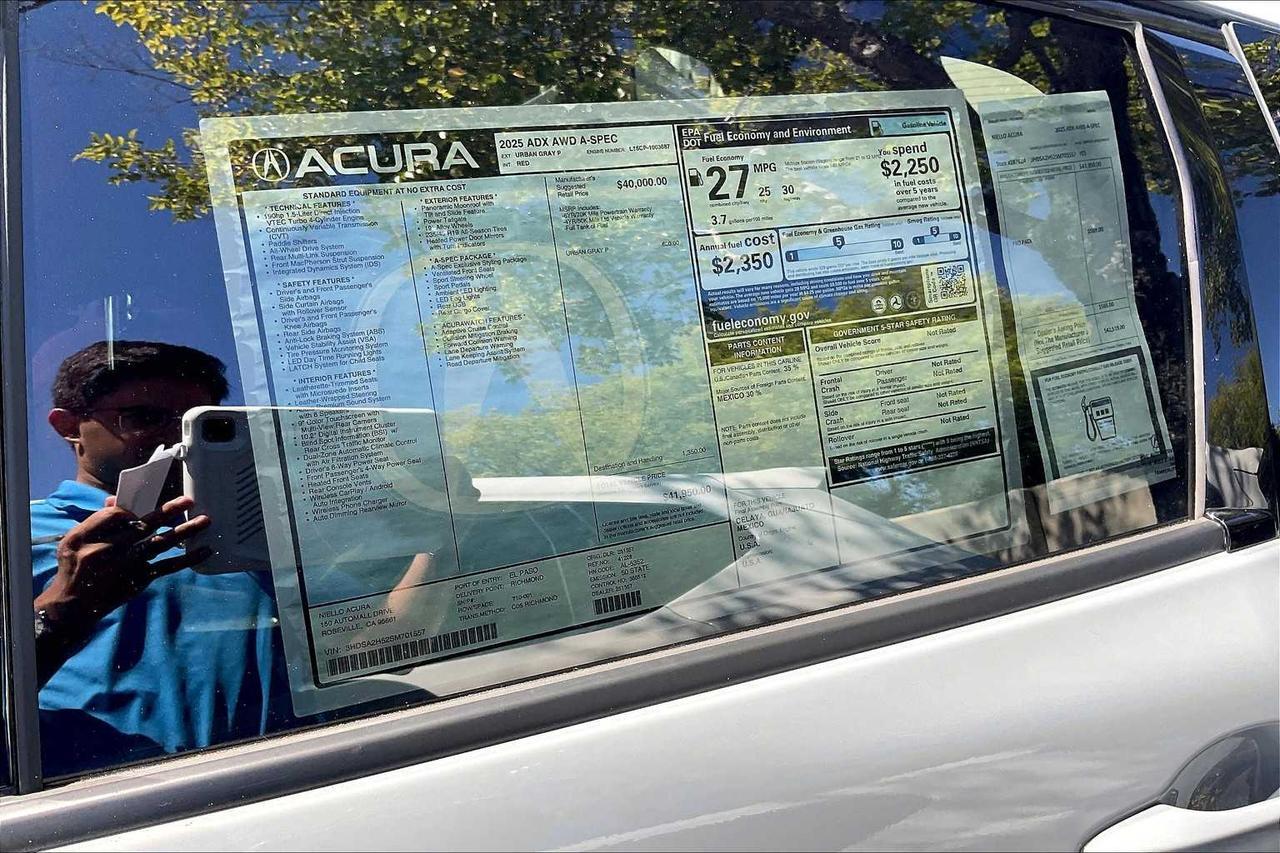 2025 Acura ADX w/A-Spec Package Roseville CA