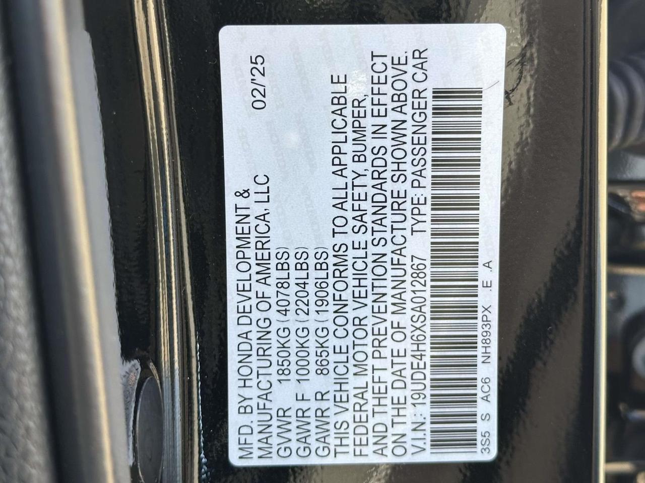 2025 Acura Integra A-Spec Tech Package Woodbridge VA