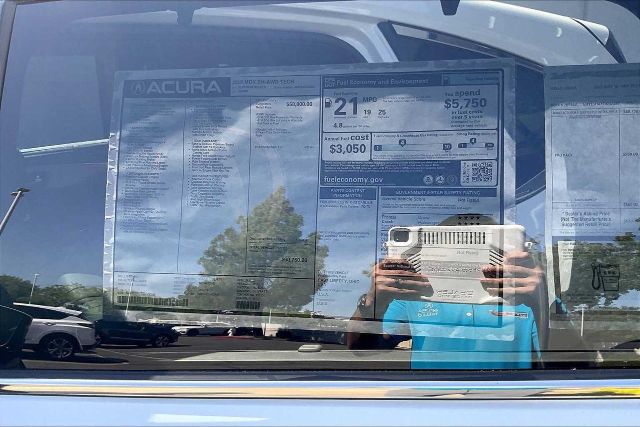 2025 Acura MDX w/Technology Package Roseville CA