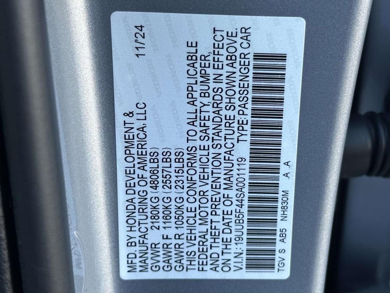 2025 Acura TLX Technology Package Woodbridge VA