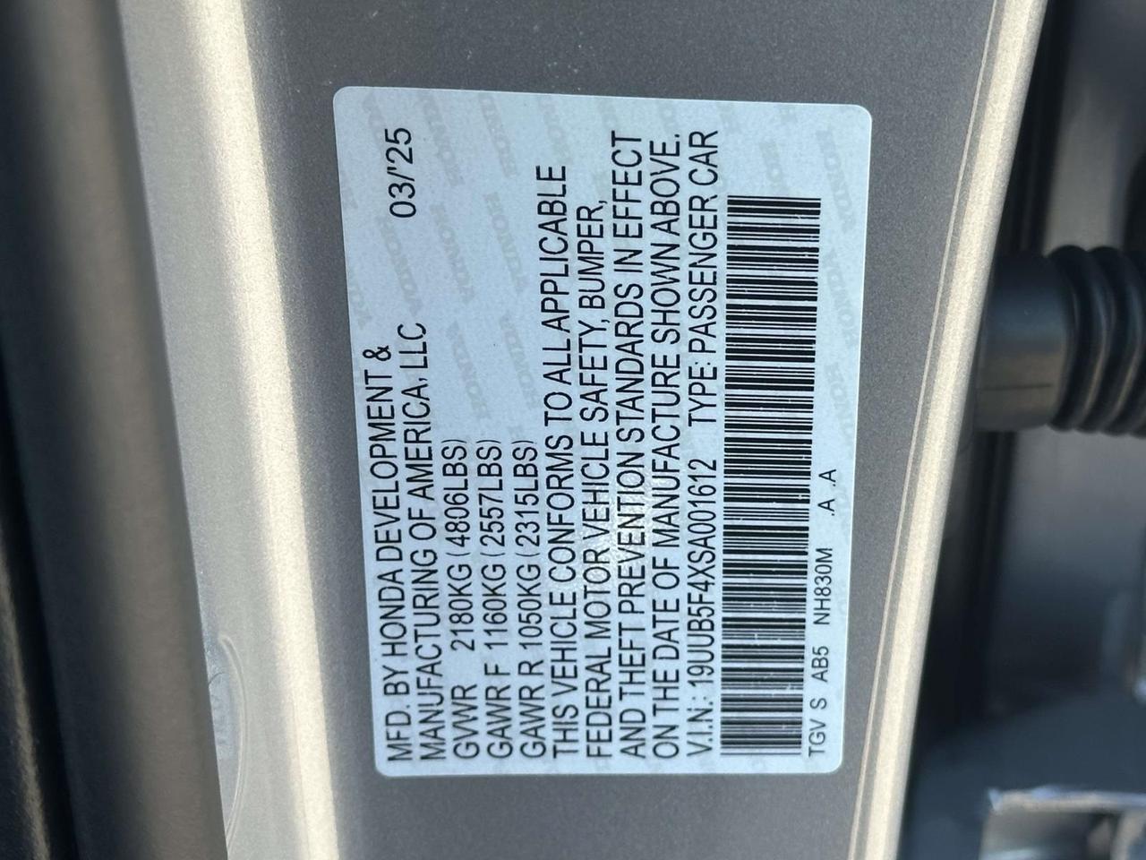 2025 Acura TLX Technology Package Woodbridge VA