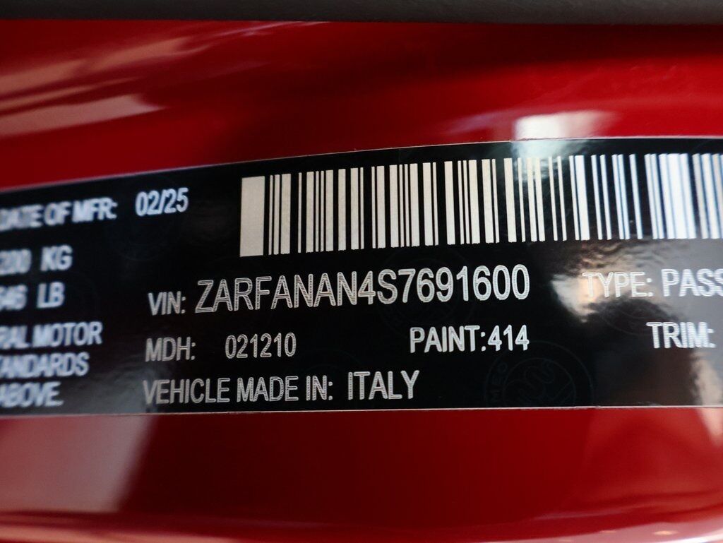 2025 Alfa Romeo Giulia Base San Clemente CA
