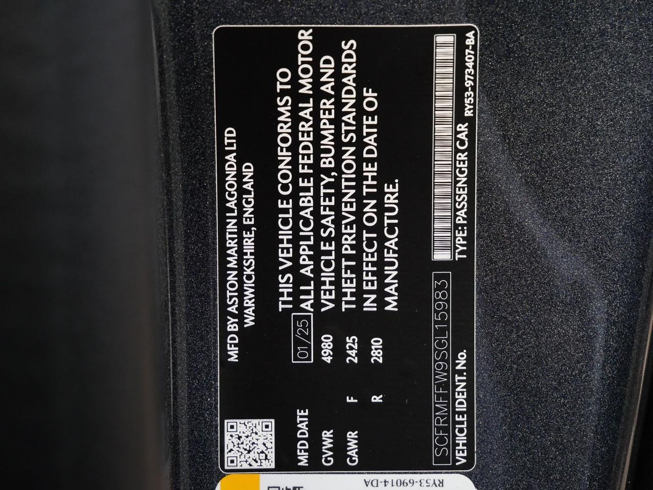 2025 Aston Martin DB12 Coupe Coupe Lawrence KS