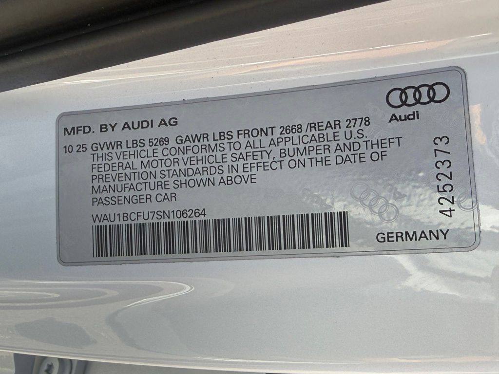 2025 Audi A5 2.0T Premium Lakeland FL