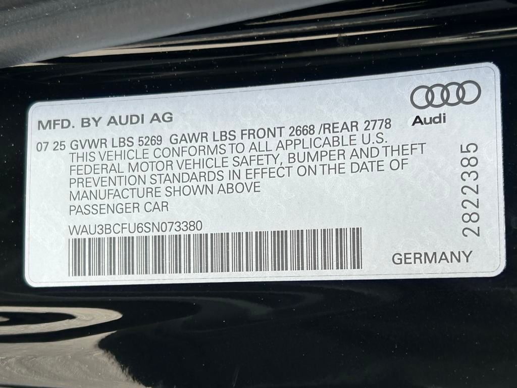 2025 Audi A5 2.0T Prestige Lakeland FL