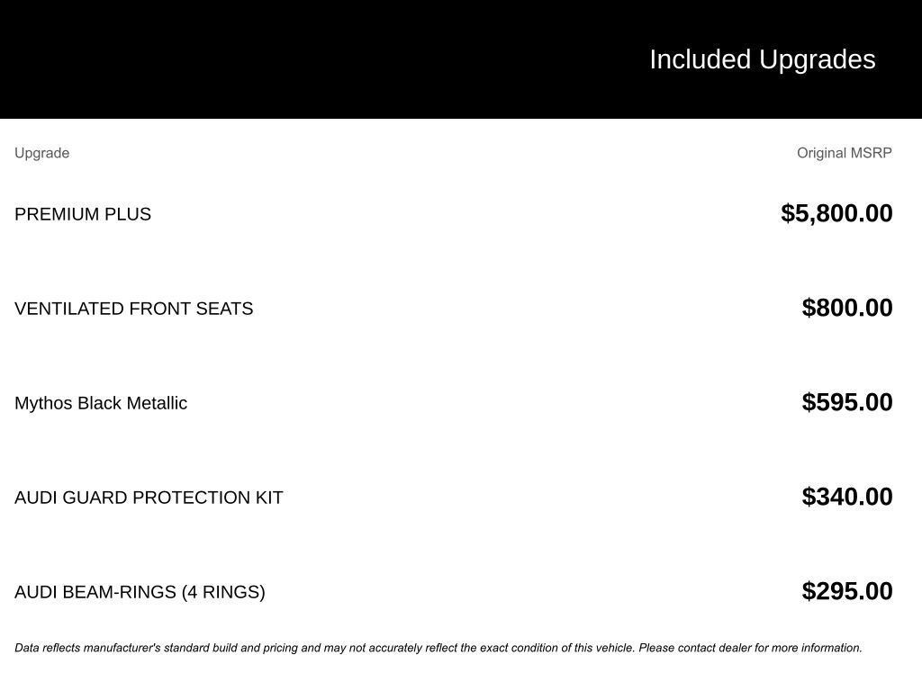 2025 Audi A5 Sportback 45 S line Premium Plus Lakeland FL