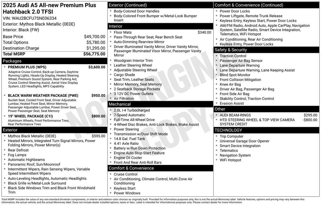 2025 Audi A5 Lakeland FL