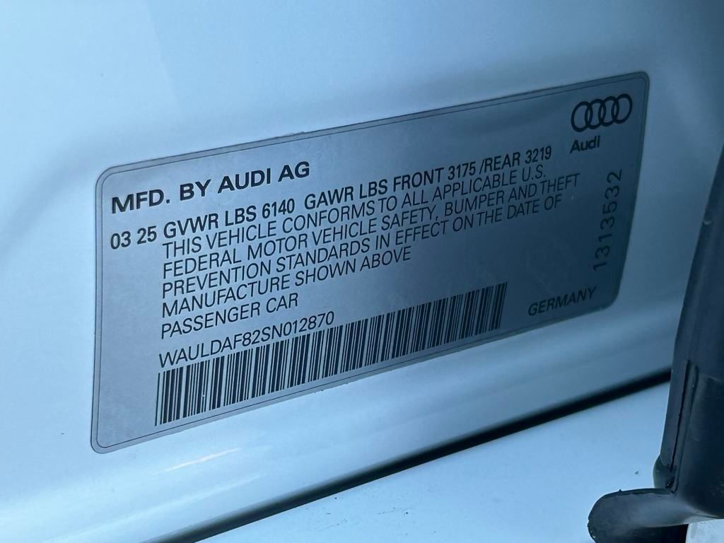 2025 Audi A8 L 55 Lakeland FL