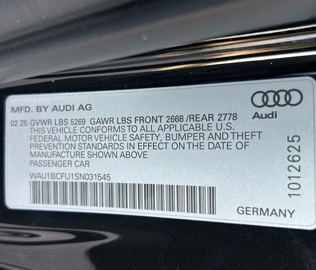 2025 Audi All-new A5 2.0T Premium Lakeland FL