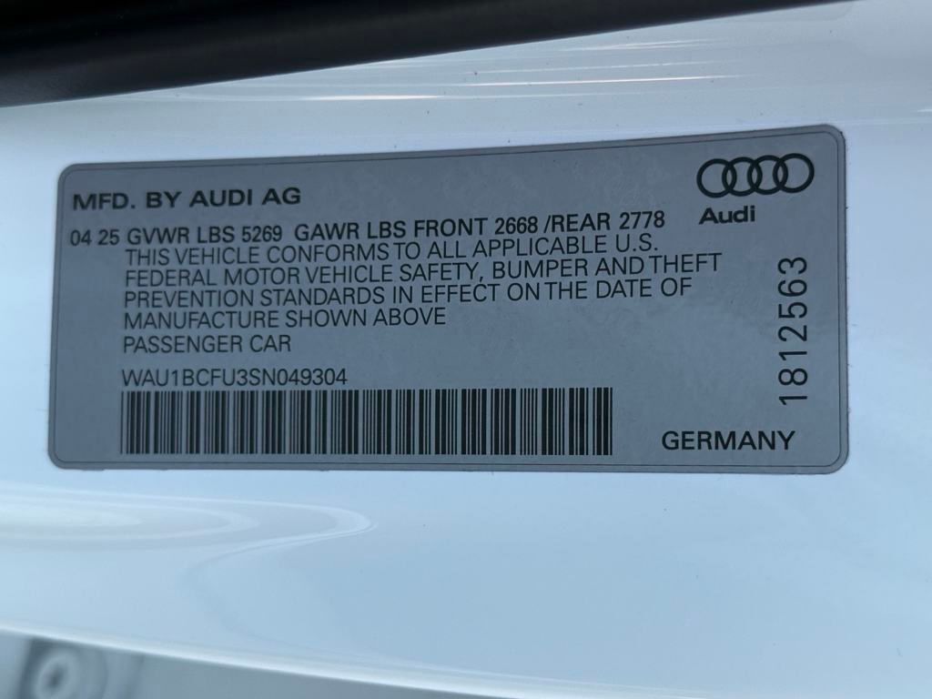 2025 Audi All-new A5 Lakeland FL