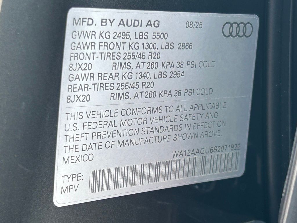 2025 Audi All-new Q5 2.0T Premium Plus Lakeland FL